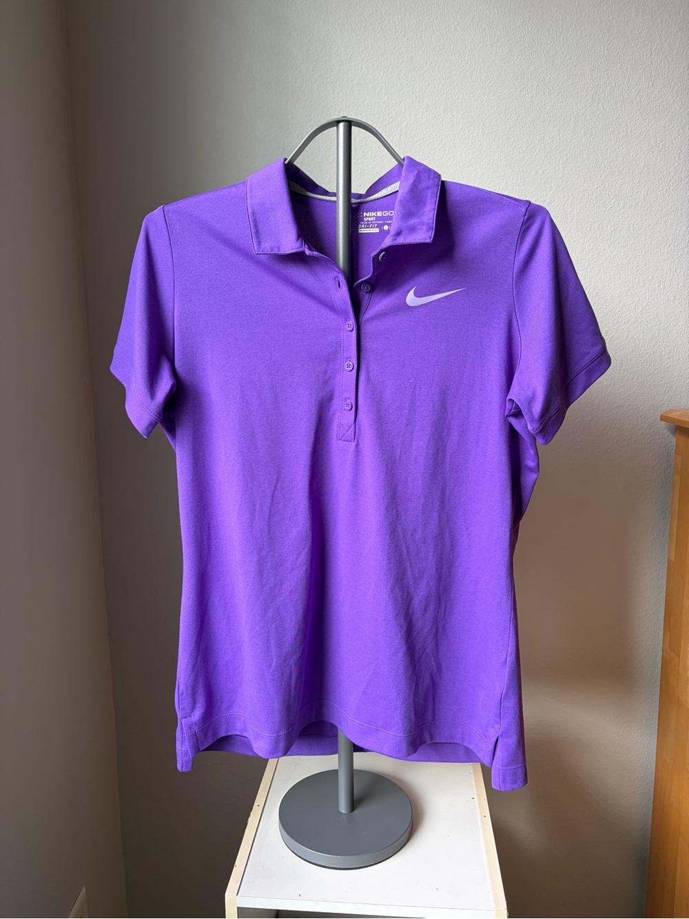 Nike Purple Polo Button-Down Shirt